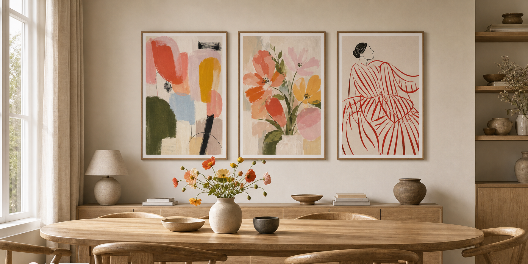 Restaurant artwork