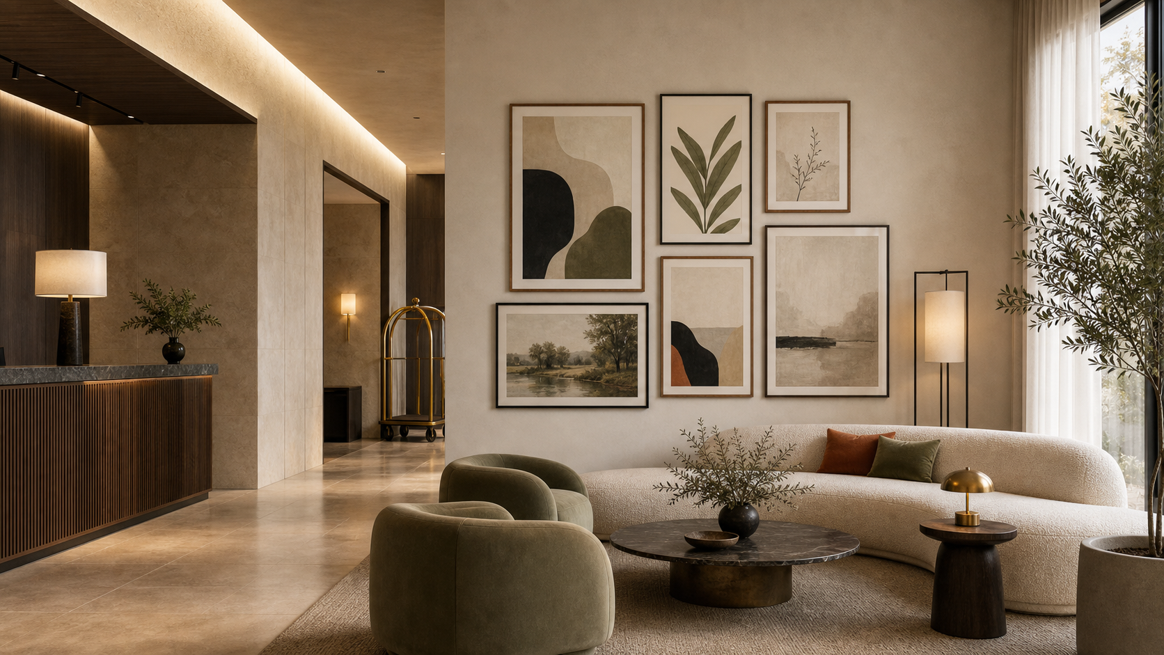 Hospitality Collection interior scene